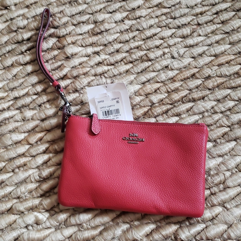 BNWT Coach wristlet